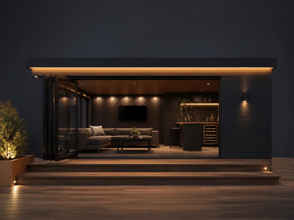 Entertainment Pod architectural elevation